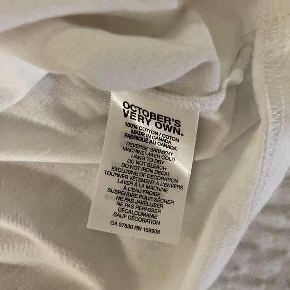 OVO October’s Very Own Drake x Dsquared2 Long Sleeve Graphic Logo Tee Size XL - Picture 5 of 7